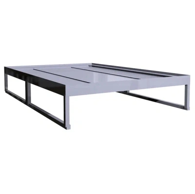 Металлический поддон для бочек ПДМ-08 1250x630x190 мм Серый