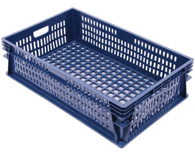 Пластиковый лоток 740х465х200 перфорированный