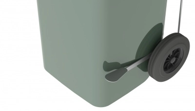 Педаль для 2-колёсных контейнеров 240л 