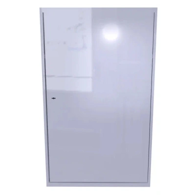 Шкаф для хранения бронежилетов и касок 1000x600x600 мм Светло-серый