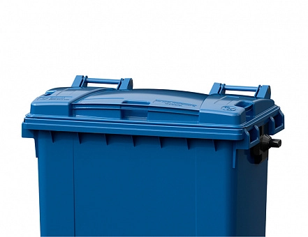 Мусорный контейнер 660л. на колесах с крышкой