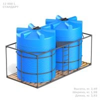 Кассета 12000 л с деревянным полом СТАНДАРТ