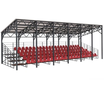 Трибуна пятирядная на 110 мест с навесом «Арена-110»