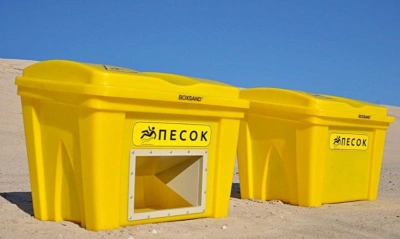 Контейнер для сыпучих противогололедных реагентов Boxsand 220 литров