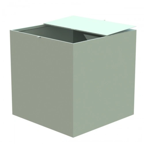 Ящик для ветоши 1250x1250x1250 мм Светло-серый