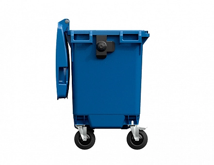 Мусорный контейнер 660л. на колесах с крышкой