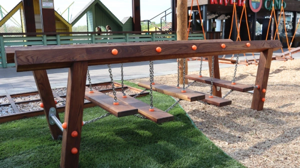 Подвесной мостик HARDWOOD «Долгопрудный» Подвесы – нержавейка