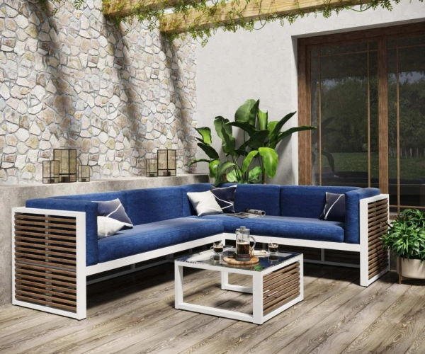 Столик «Параллель» С деревянной столешницей