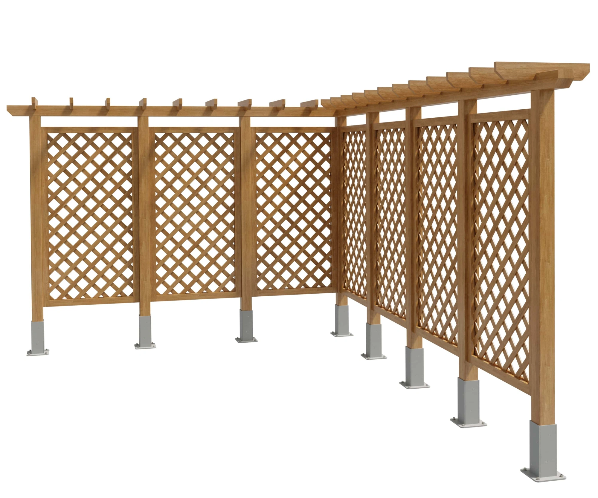 Шпалера «Ромб» 20,0 м (с покраской)