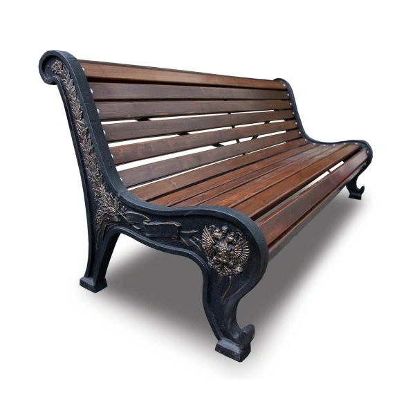 Скамейка чугунная «Патриот»