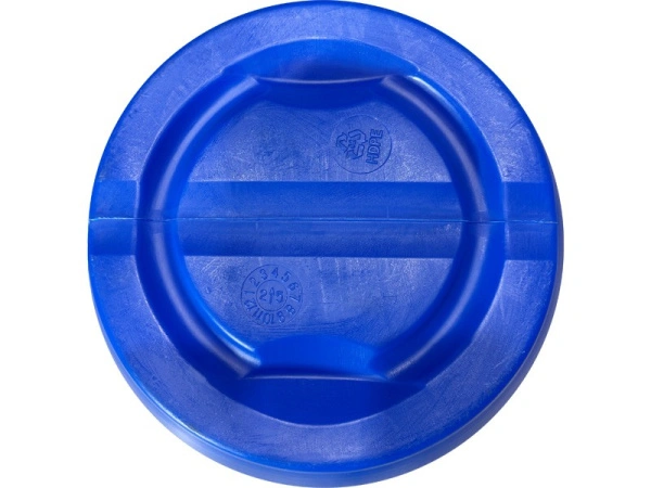 Бочка 48л с крышкой на пластиковом обруче синяя, арт.: БП 48 по, код: 14394