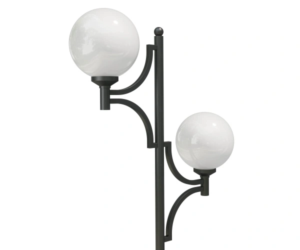 Стальной фонарный столб Т-29 со светильником 5,630 м