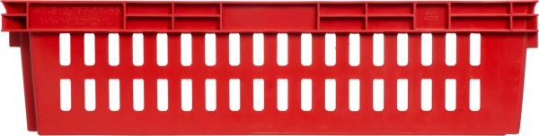 Ящик перфорированный 600×400×152, арт.: 403, объём 27, синий, код: 01468