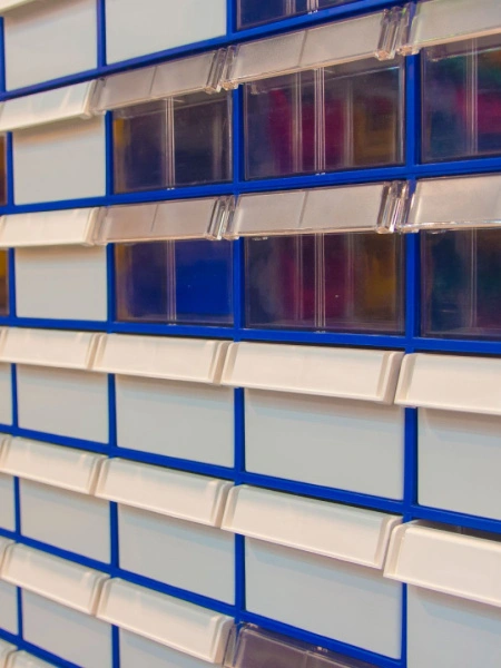 Шкаф с дверьми Стелла-техник С-2-90Д на 90 коробов, ЛДСП