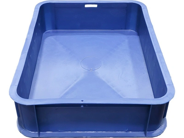 Ящик сплошной 430×330×110 мм, объем 12 л., арт.: 405, синий, код: 00432