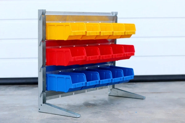 Стеллаж настольный Серый