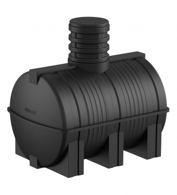 Подземная емкость DT 3000 литров (черный)